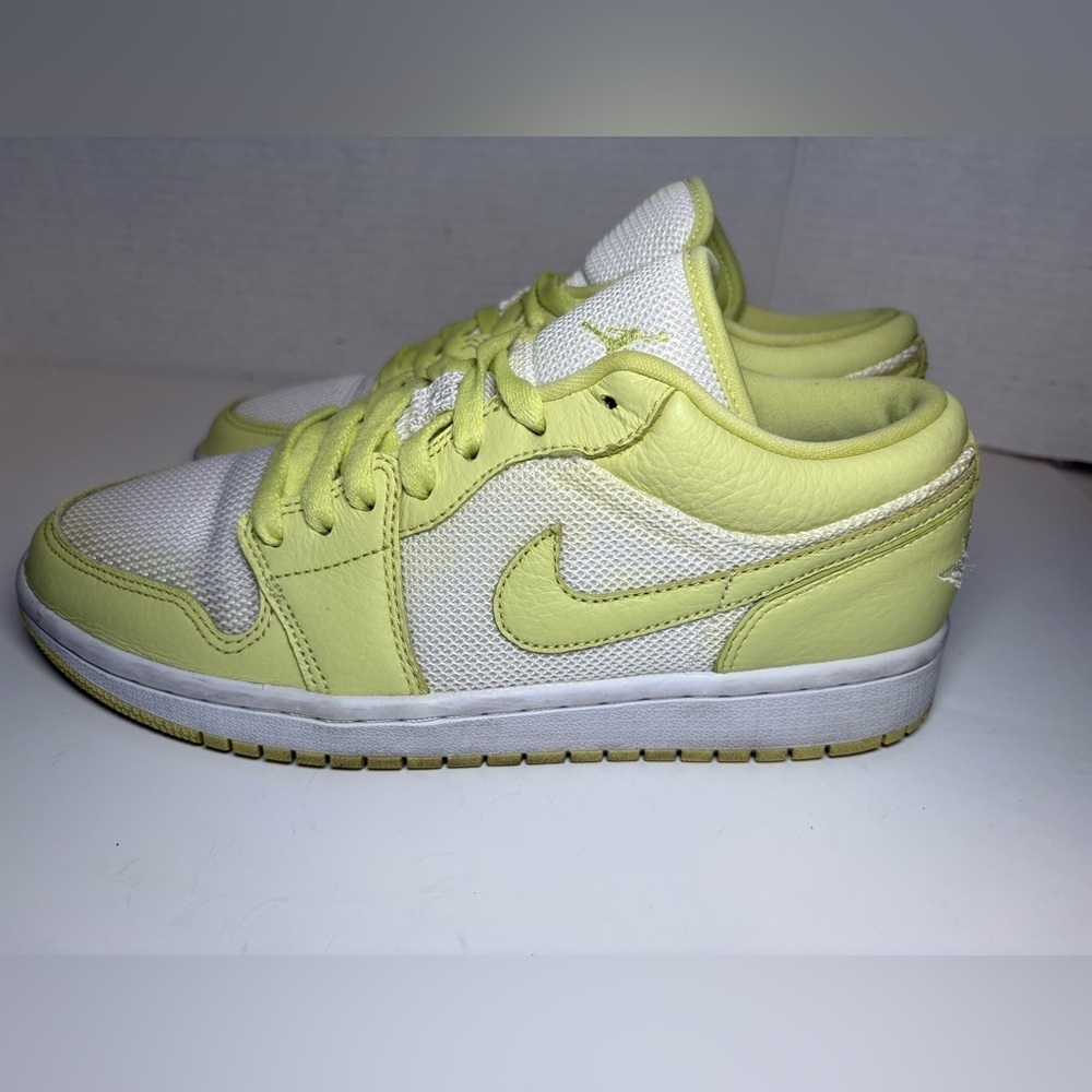 Air Jordan 1 Low Womens Limelight DH9619 103 Yellow Nike White Lemon Lime